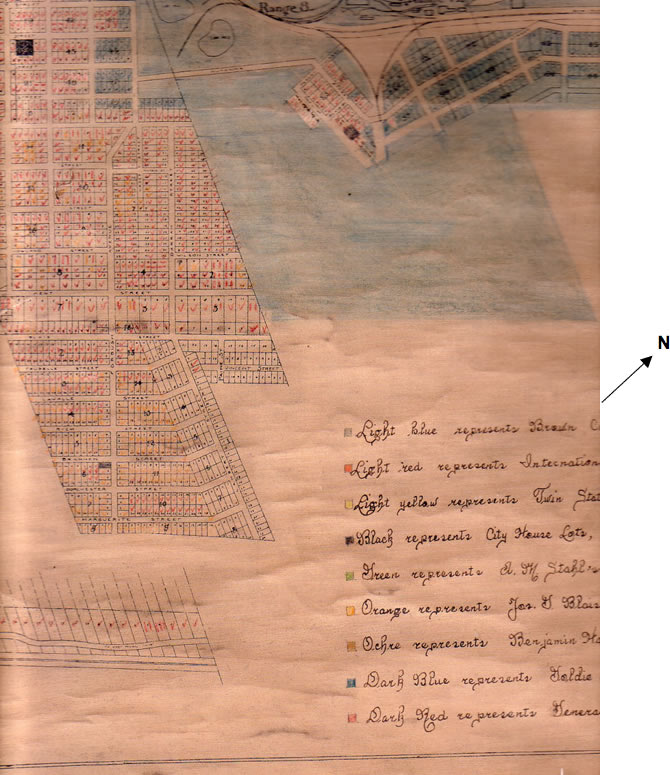 Berlin Lot Map 1907, revised 1923 (Collection of Berlin and Coos County Historical Society)